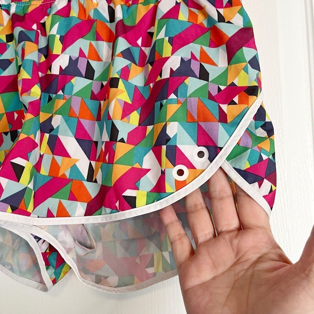 Fabletics Colorful Geometric Print Active Running… - image 4